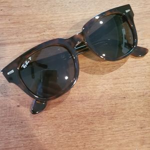 Ray-Ban Tortoise Shell Sunglasses-polarized